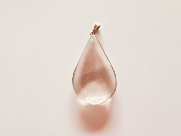 pendentif quartz fumé